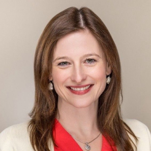 A headshot of Jennifer Stybel, Caregiving Strategy Director at Pivotal Ventures.