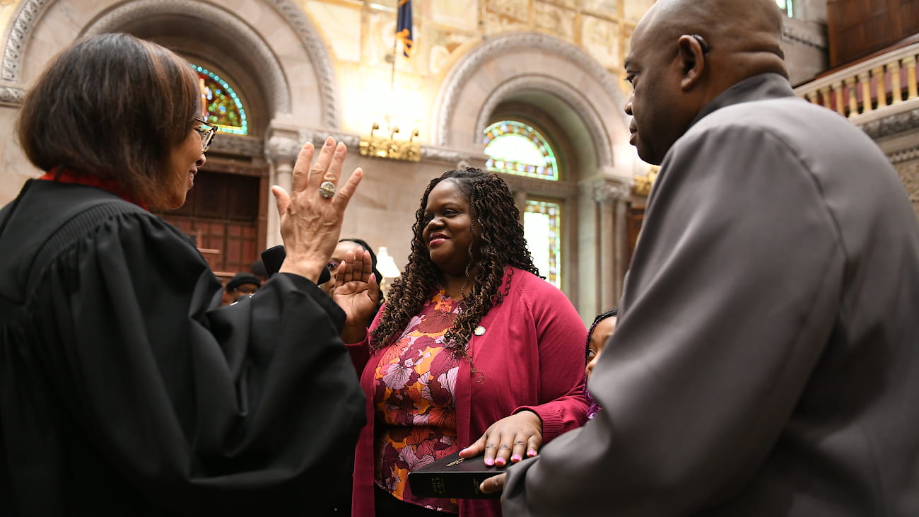 Video of women and Non-Binary legislators speak about the importance of diversity and representation in government, ©2023 Pivotal Ventures