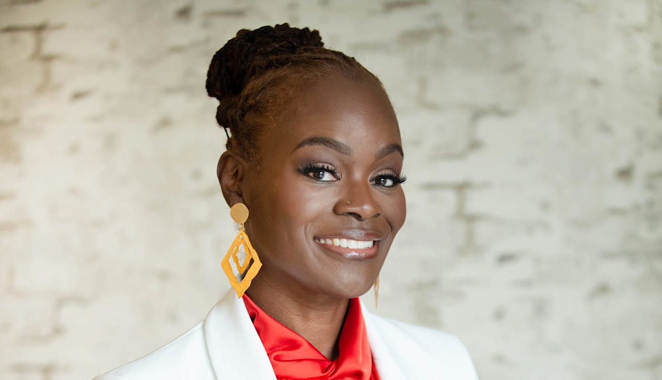 Professional headshot of Dr. Alfiee Breland-Noble, AAKOMA Project founder, and a Pivotal Ventures partner.